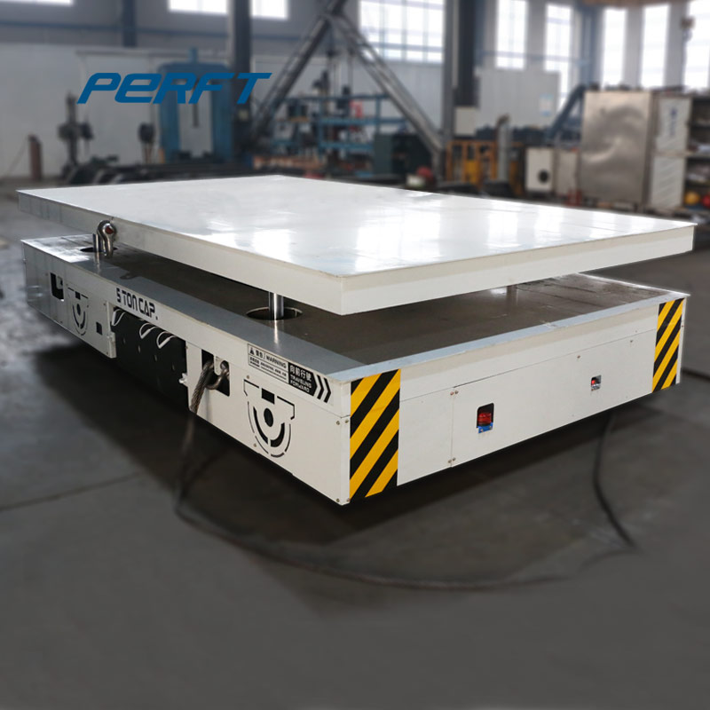 Heavy-load all-round mobile transfer vehicle with hydraulic lifting platform