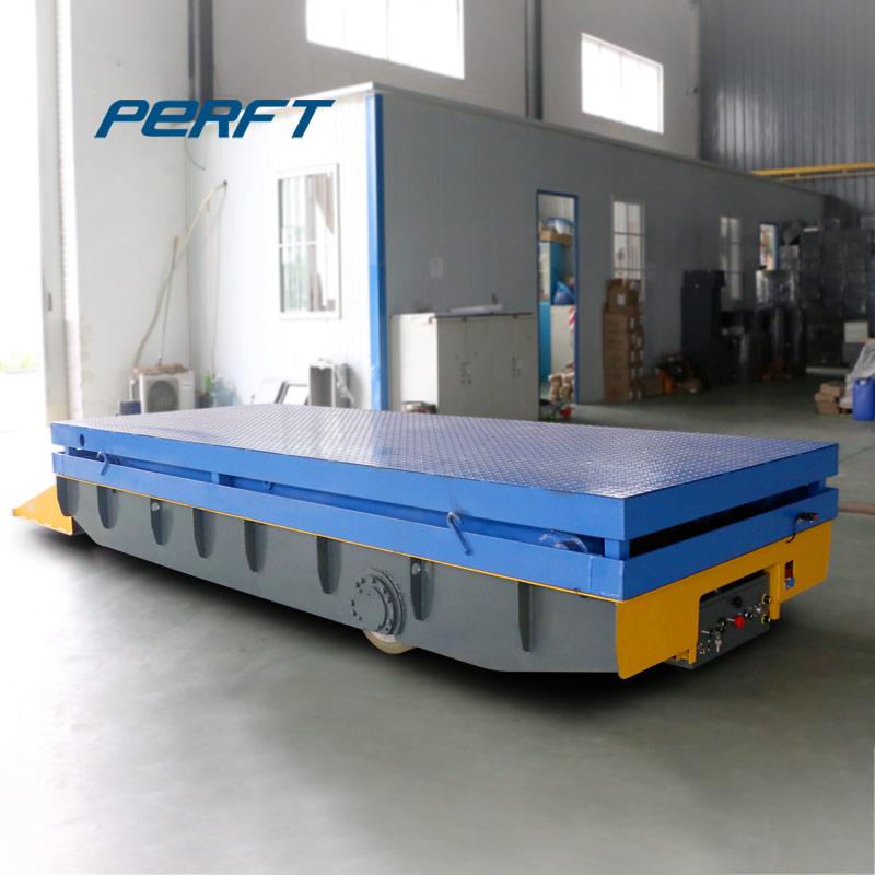 Remote Control Trackless Carrying Flat Car with Battery Handle