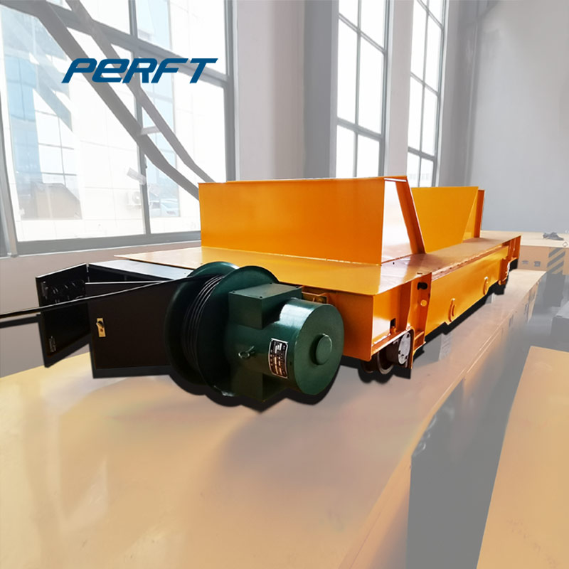 20 ton electric load track flat car