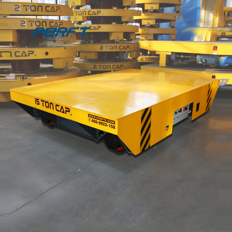 Transfer flat car used for warehouse cable power supply