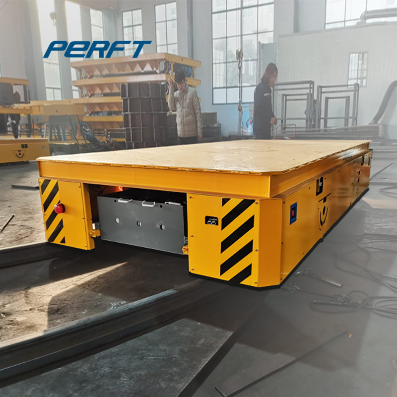 Trackless remote control ferry platform vehicl