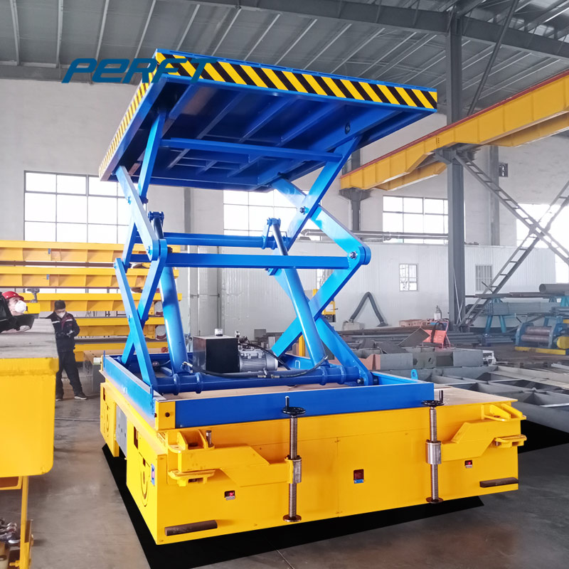 Heavy Industry Pallet Scissor Lift Table DC Powered