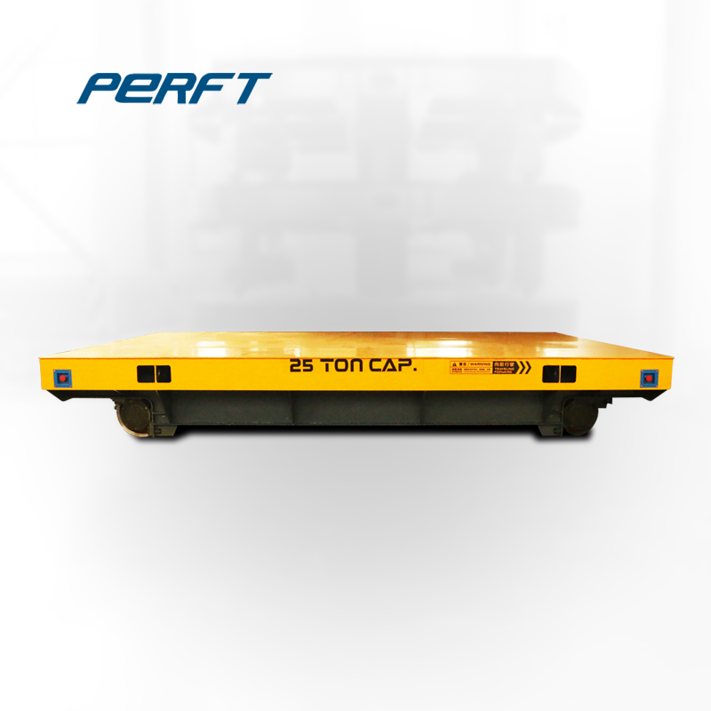 Metal Industry Using Rail Transporter Cart with Hydraulic Lifting System