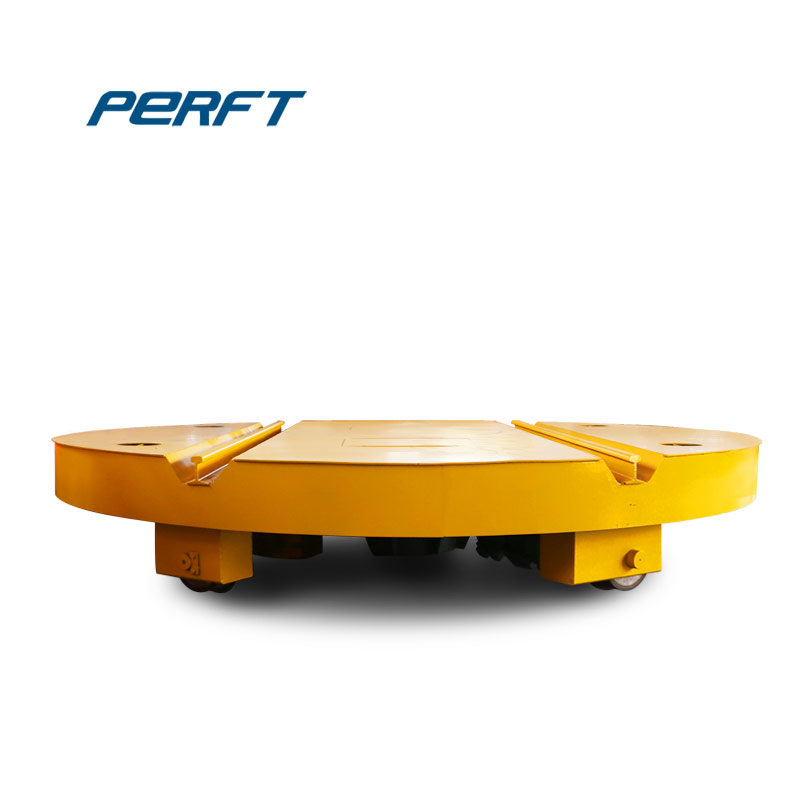 Battery turntable for material transportation