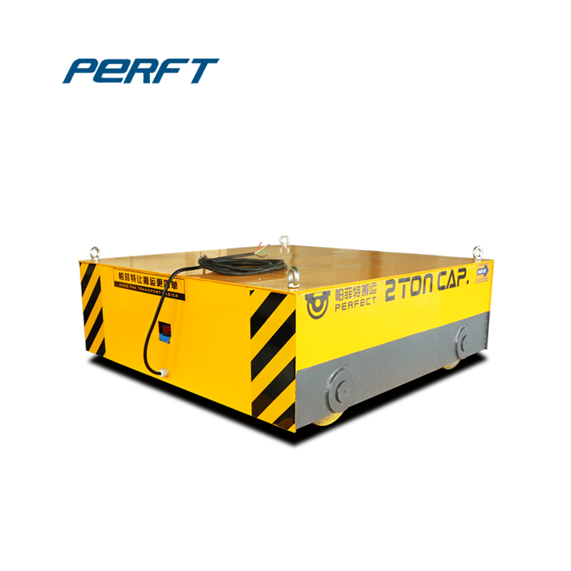 10 Ton Capacity Platform Transfer Trolley for Heavy Duty Factory