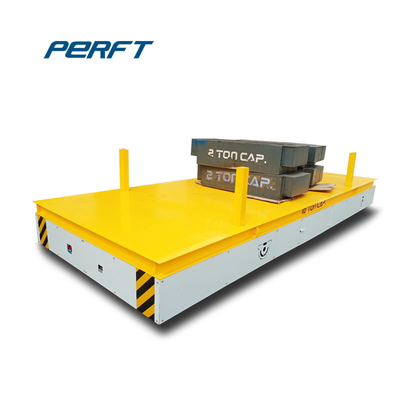 Scissor Hydraulic Lifting Rail Transfer Cart