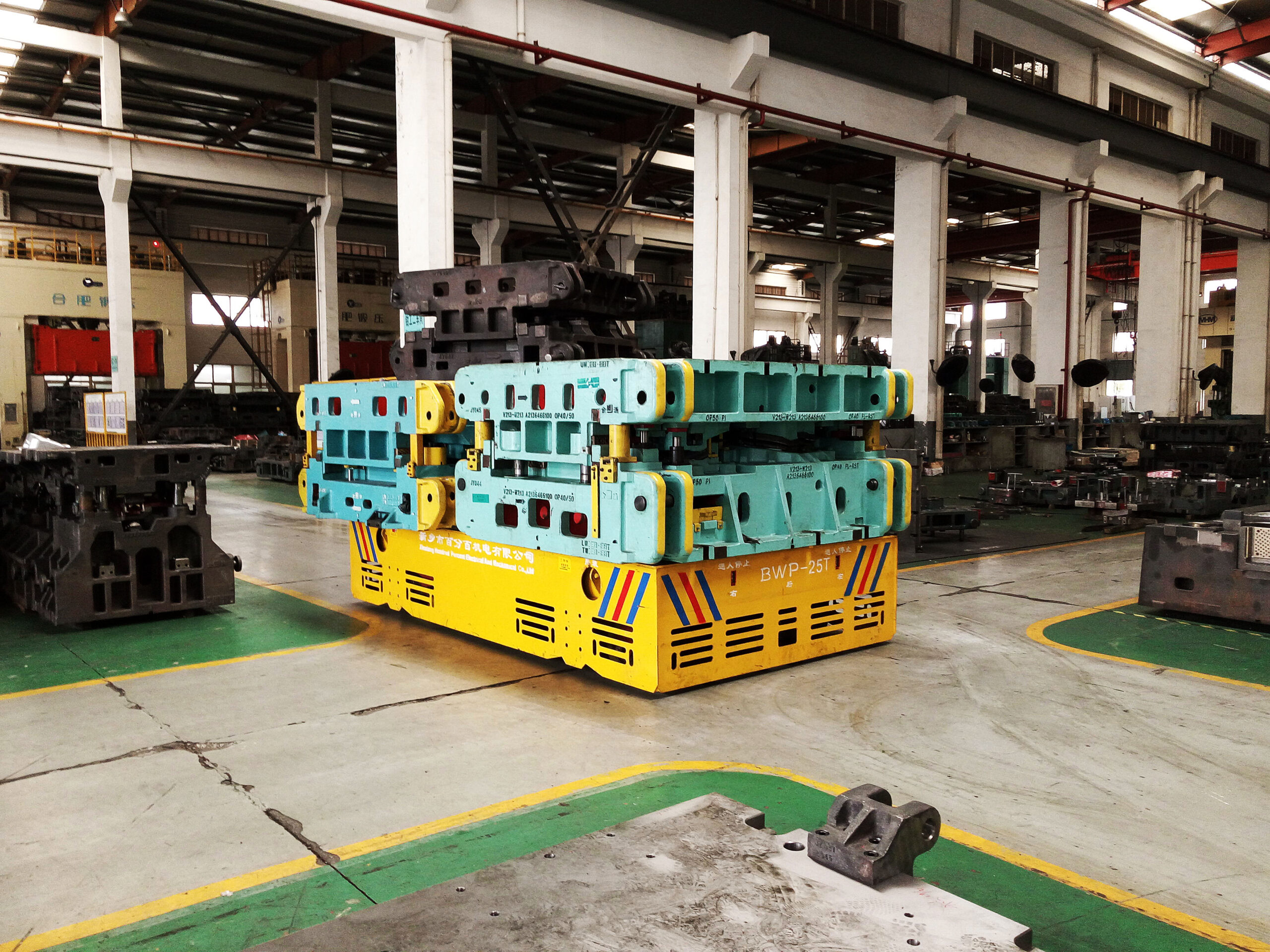 Customized 15 Ton Automated Pallet Truck