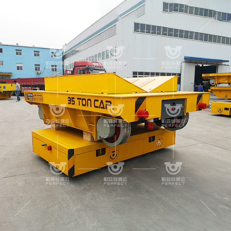 Aluminum Coil Production Line Use Electric Flat Rail Car