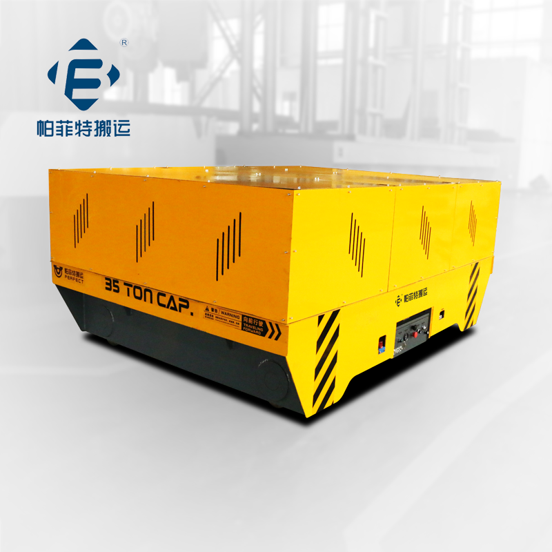 Shipyard Anti-Explosion Cable Powered Rail Transfer Vehicle Cart