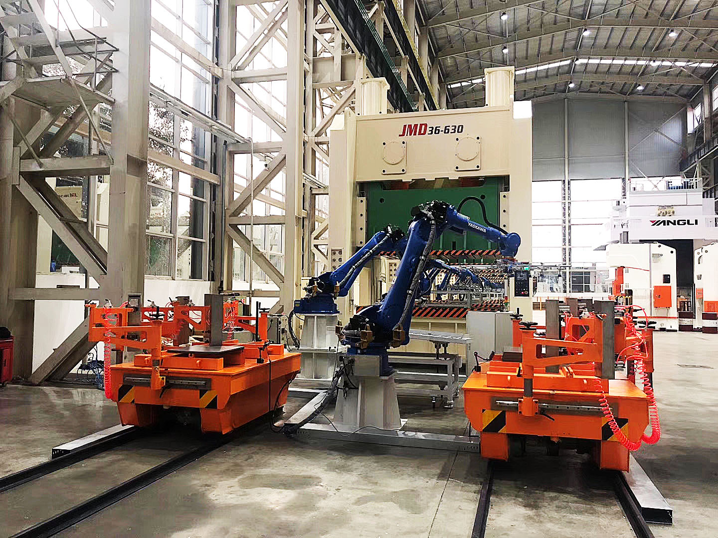Battery Steerable Transfer Cart