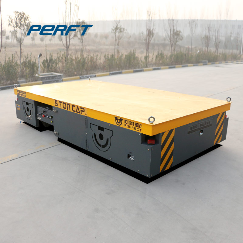 Heavy Pipe Rail Guided Conveying Vehicle System