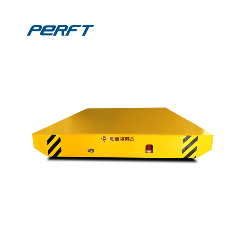 Factory Railway Electric Transport Carriage for Steel Pipe Handling