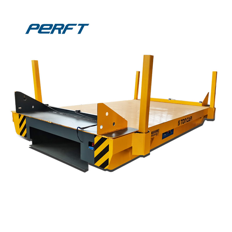 40 Ton Battery Operated Steel Coil Transfer Car for Material Handling Equipment on Rails