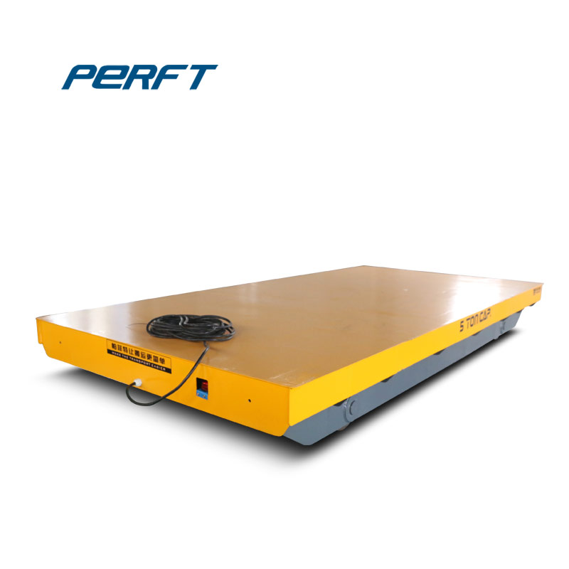 Cable Power Rail Transfer Cart With Caster Wheel
