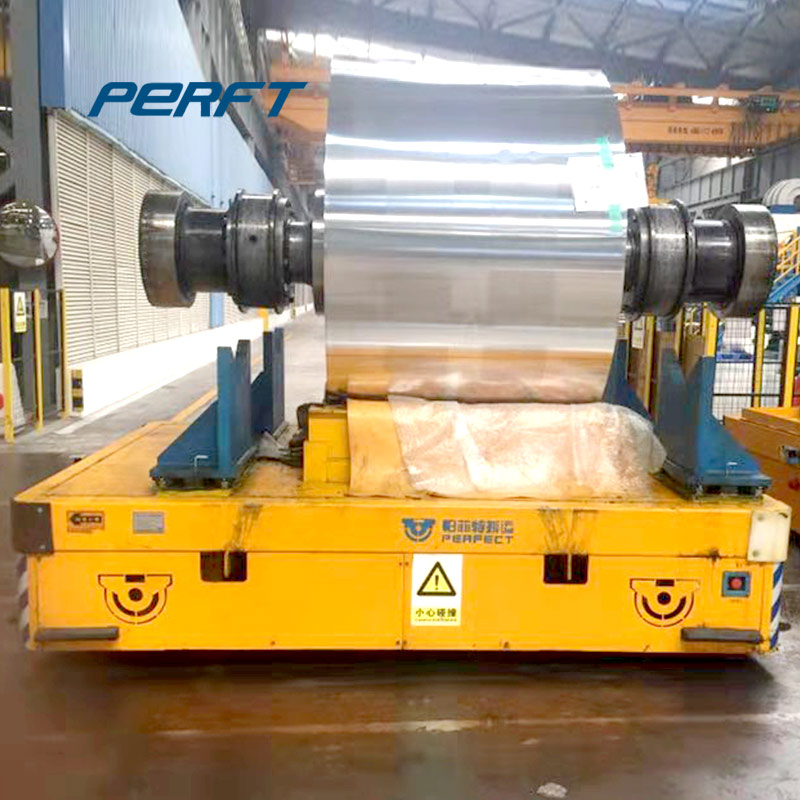 Rail Transfer Car For Handing 50tons Coil