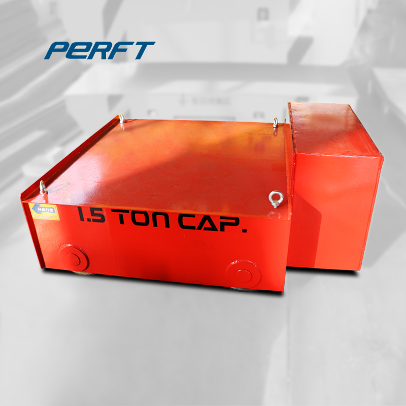 Automatic control rail electric flat car case