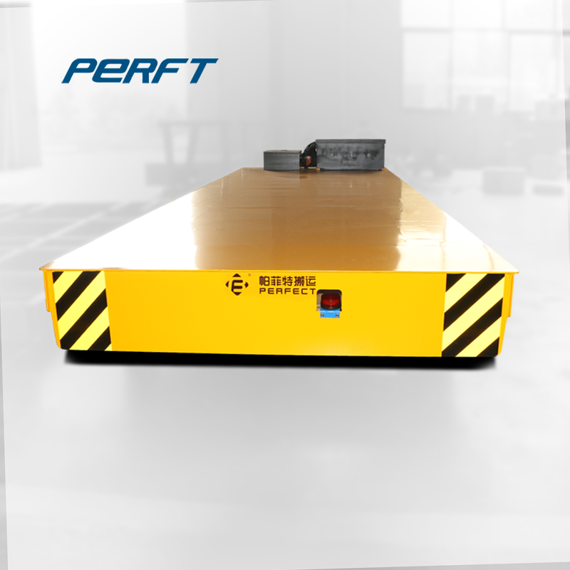 Remote Control 10 Ton Heavy load  Electric Transfer Platform on Rails for warehouse