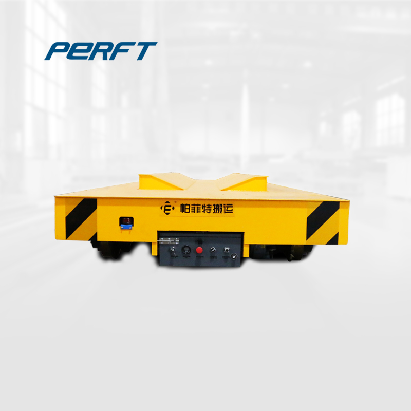 The 20t Motorized Transfer Trolley Truck Applied in Heavy Industry Manufacturing Line