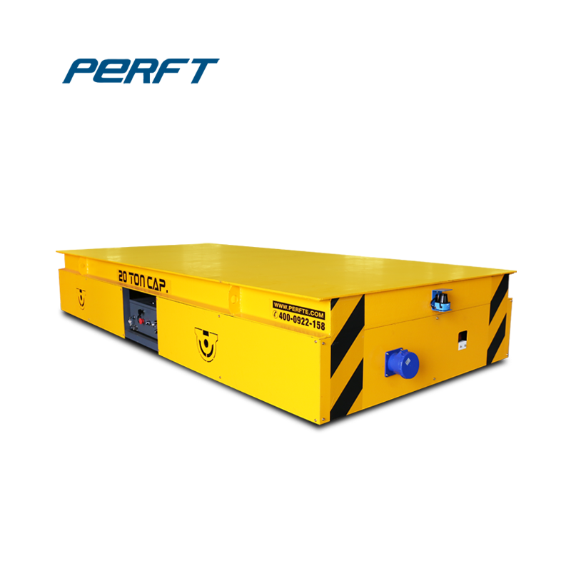 battery powered transfer cart for metallurgy plant 20 ton