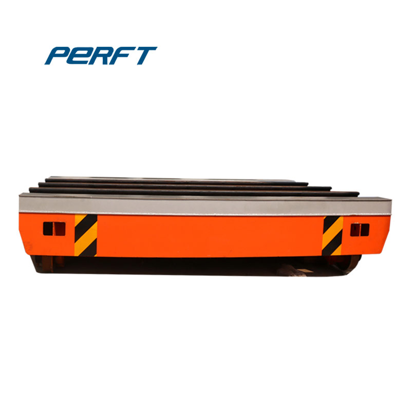 Automated cable reel rail car