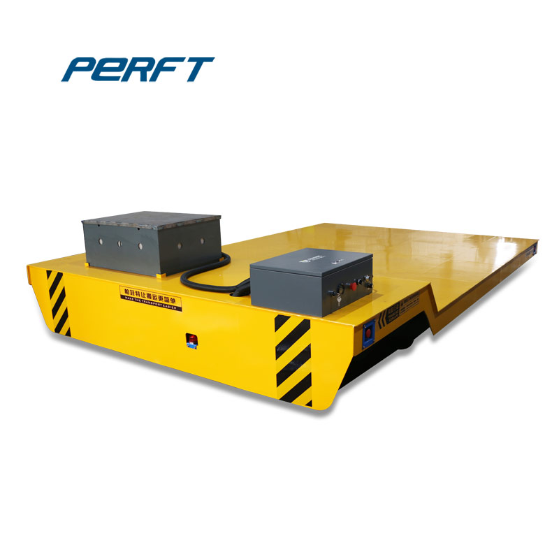 20t electrical control rail motorized transfer trolley