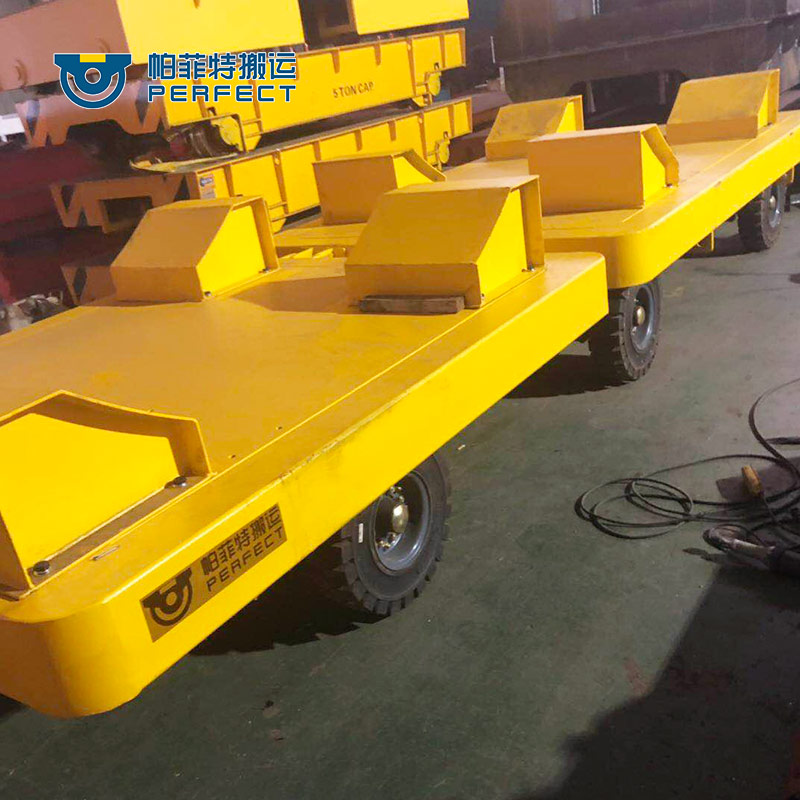 Heavry Load 100t Car Trailer To Transport Hot Metal Ladle