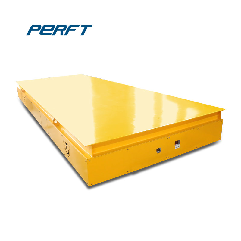 Heavy Load Electric Ferry Transfer Cart Transporting Cargo