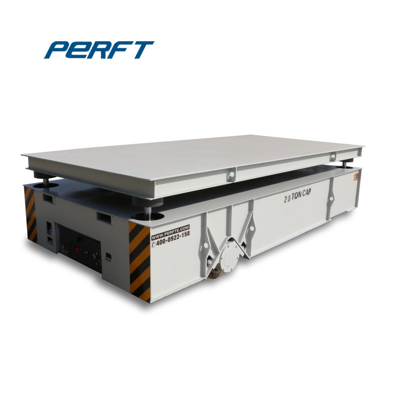 rubber Wheels Attached Workshop Factory Materials Transfer Trolley