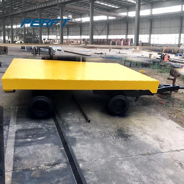 Powerless Heavy Steel Products Using Baggage Transfer Trailer
