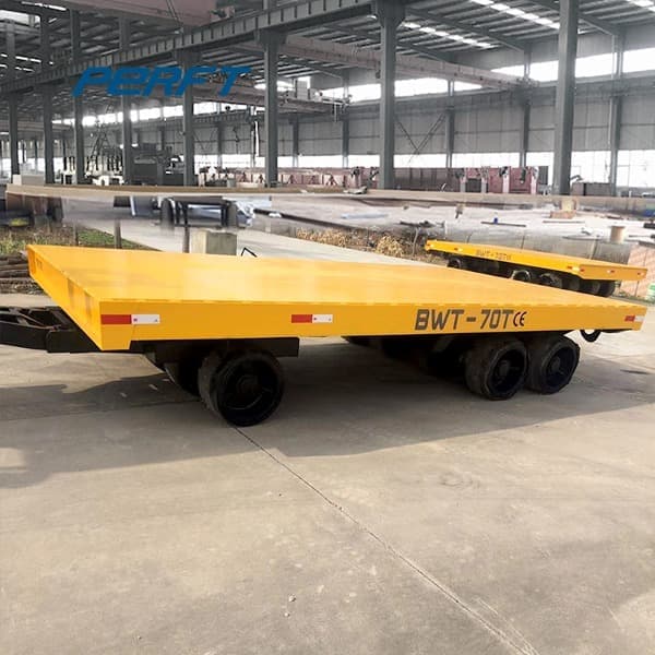 Motorized Rail Car Heavy Duty Trailer carriage