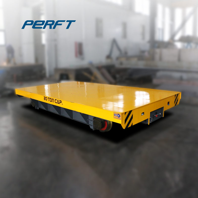 KPD series low voltage rail electric flat car