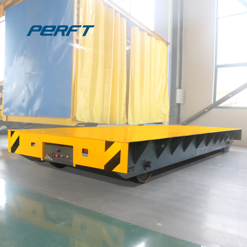 electric flat car mainly realizes the transfer of goods