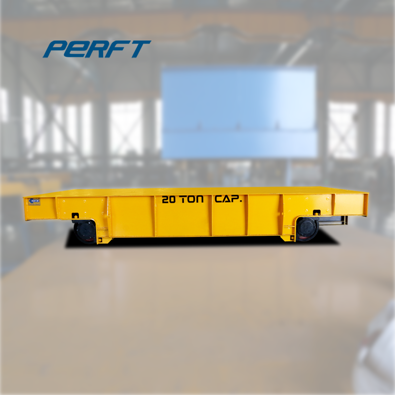 Transfer flat trailers towed by tractor material handing equipment manufacturer