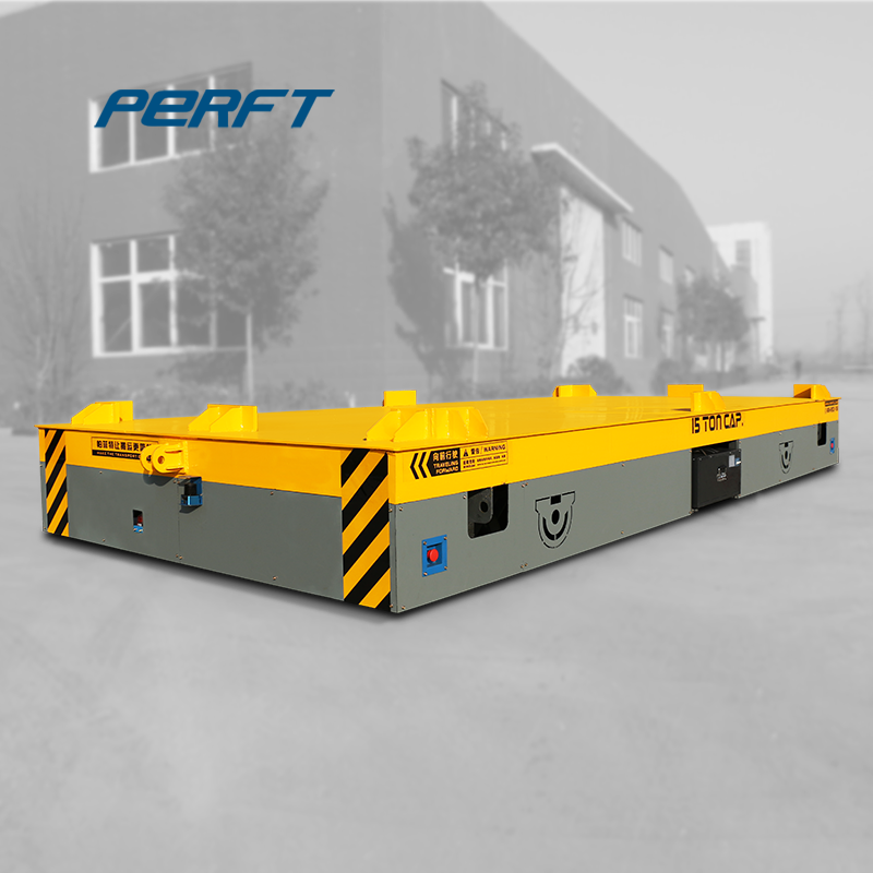 Battery Powered 20tons Self-Propelled Modular Transporter For Between Storage Area And Injection Machine Tranport