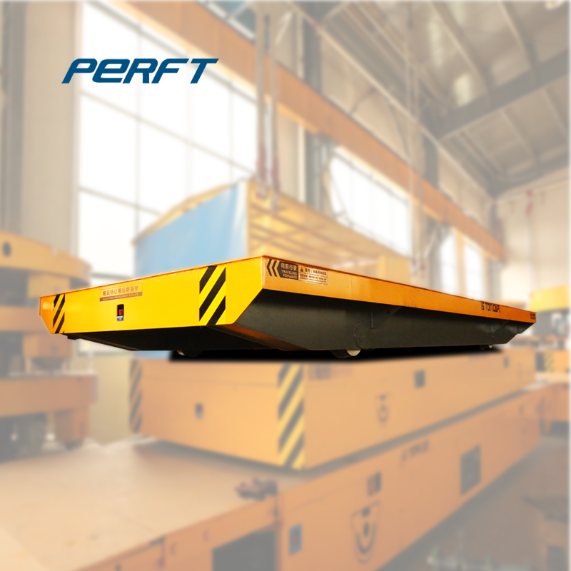 Steel Plant Aluminium Coil Motorized Rail Transfer Carriers