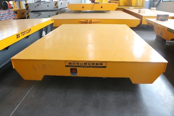 ISO rail transfer cart for transport materials