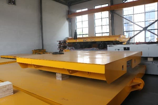 Rail Flat Wagon for handling steel pipe for factory
