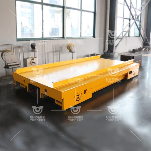 low voltage rail supply rail car for shipyard