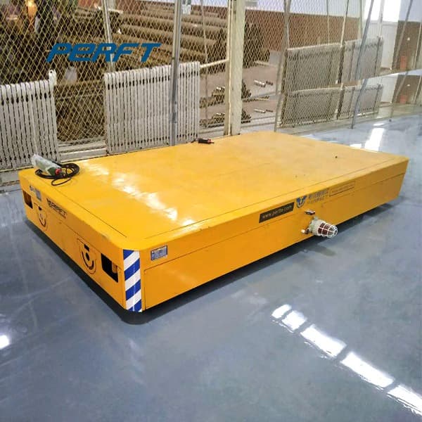 Precautions of low voltage rail powered flatcars