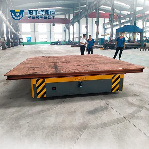 Trackless Flat Wagon Transport Sheet Steel