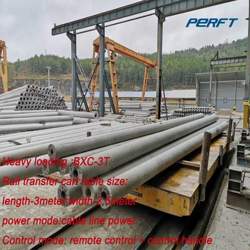 3T Transfer Cart To Handling Steel Pipes/Cement Pipelins