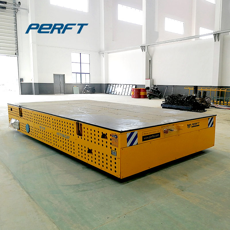 Large table trackless transfer cars handling container