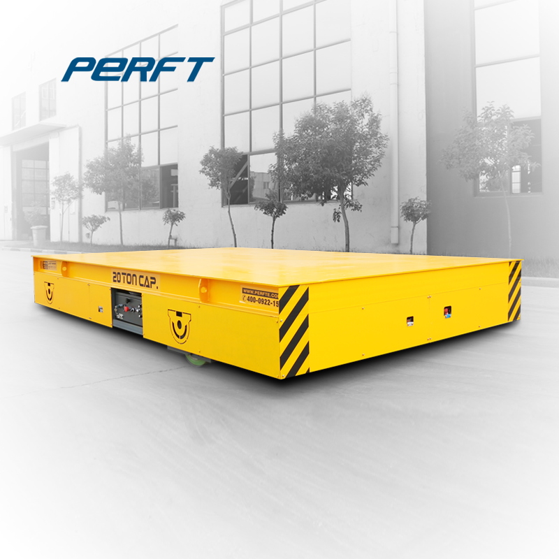 Rail electric transfer cart for high temperature environment work