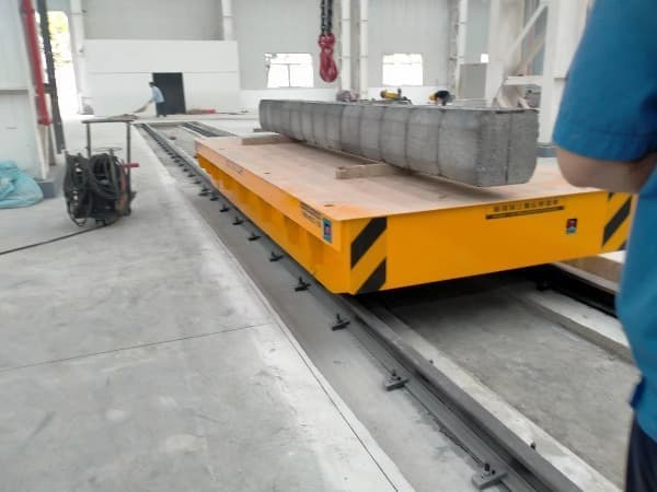 20T rail transfer car–Factory materials transfer trolley