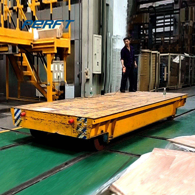 Heavy Duty Rail Transfer Cart Transport Cargons