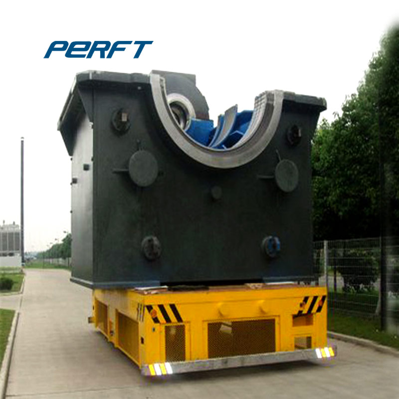 Factory warehouse heavy duty trackless transfer cart