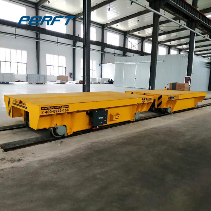 China Supplier Battery Rail Transfer Cart