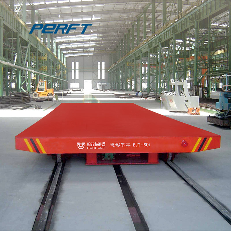 Metal Rack Rail Transfer Cart For Factory