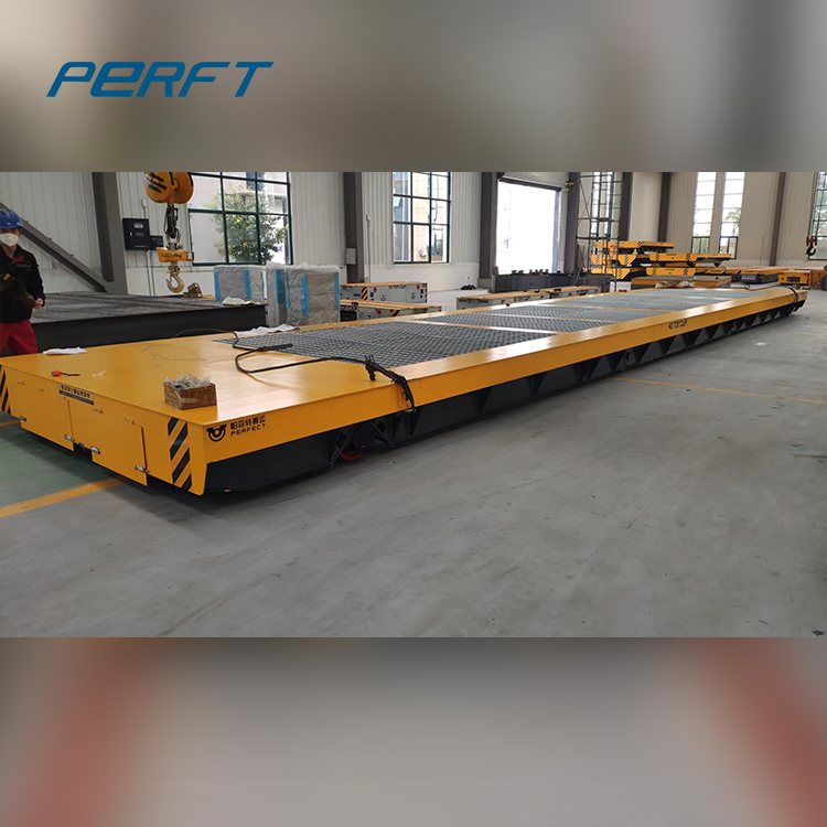 PERFECT-Low voltage powered rail transfer cart for 120 tons