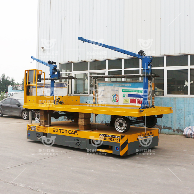 PERFECT handling equipment 25 tons electric rail transfer cart